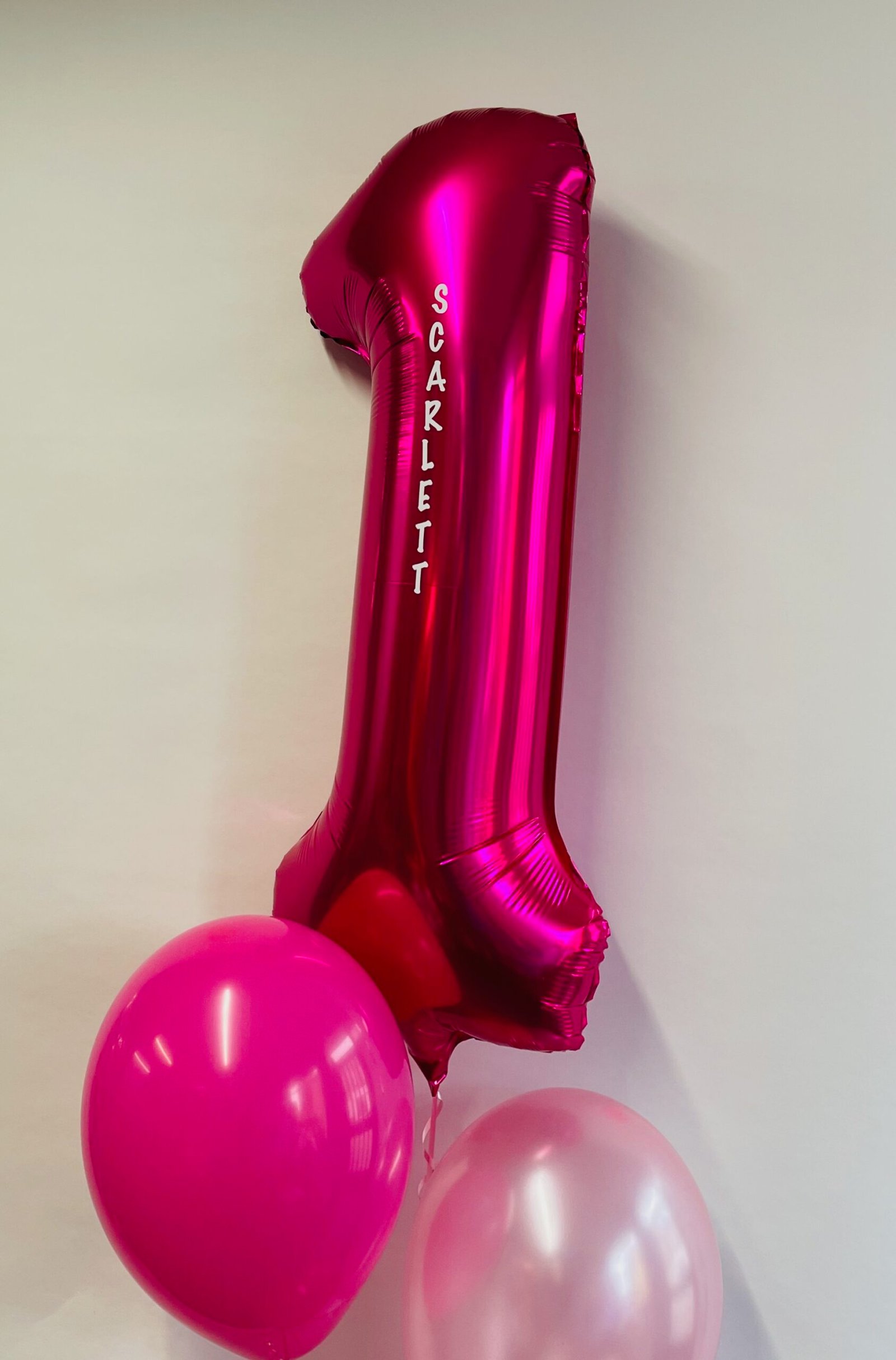 1st Birthday Centrepiece Balloon Stack - Image 6